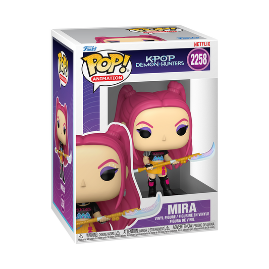 Funko POP! Animation: KPop Demon Hunters - Mira Vinyl Figure