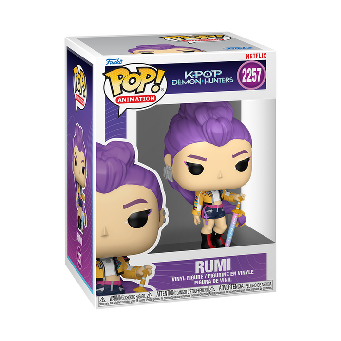 Funko POP! Animation: KPop Demon Hunters - Rumi Vinyl Figure
