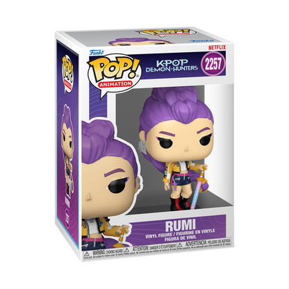 Funko POP! Animation: KPop Demon Hunters - Rumi Vinyl Figure