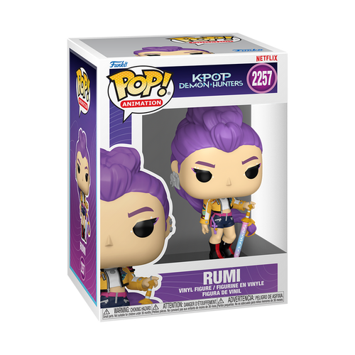 Funko POP! Animation: KPop Demon Hunters - Rumi Vinyl Figure