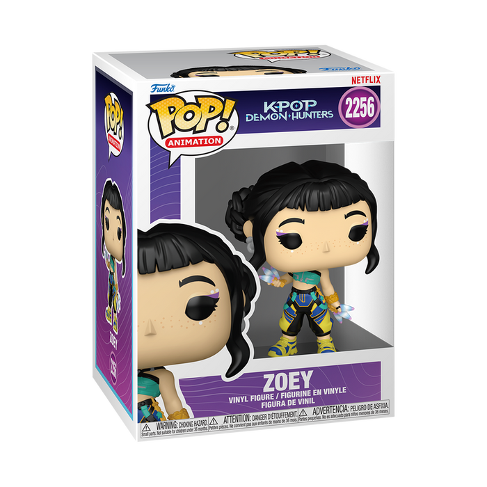 Funko POP! Animation: KPop Demon Hunters - Zoey Vinyl Figure