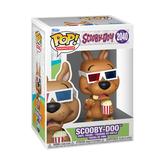 Funko POP! Animation: Scooby Doo - Scooby-Doo with 3D Glasses Vinyl Figure