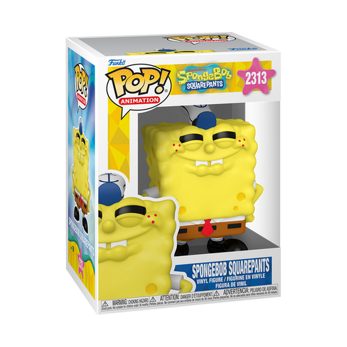 Funko POP! Animation: SpongeBob Squarepants - SpongeBob SquarePants (Grinning) Vinyl Figure