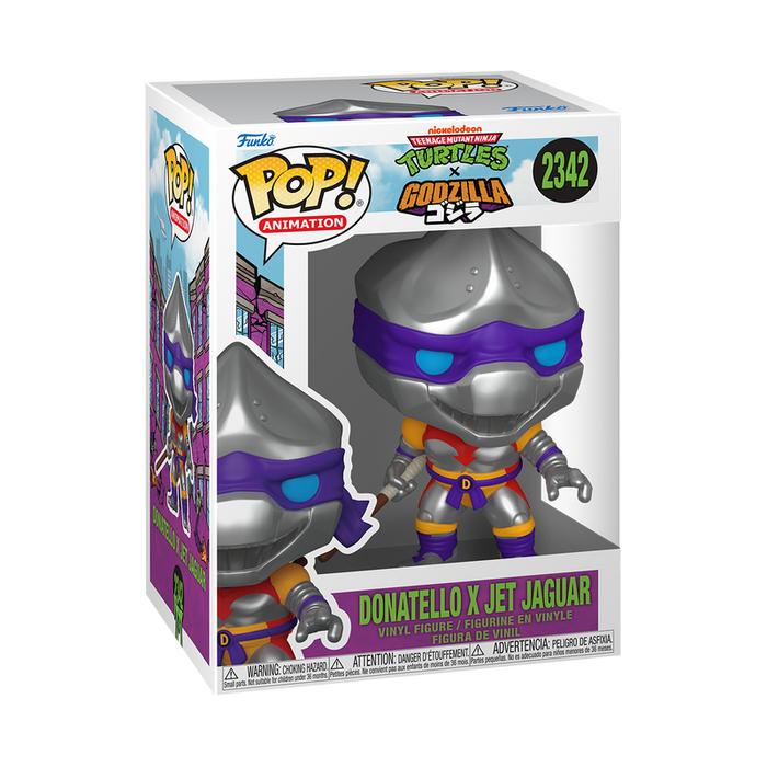 Funko POP Animation: Teenage Mutant Ninja Turtles - Donatello x Jet Jaguar Vinyl Figure