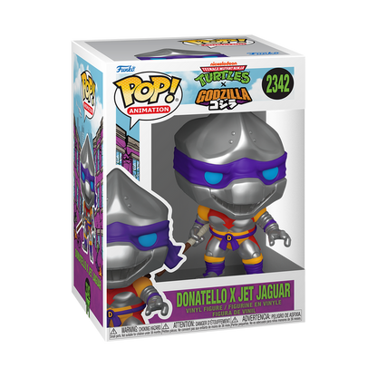 Funko POP Animation: Teenage Mutant Ninja Turtles - Donatello x Jet Jaguar Vinyl Figure