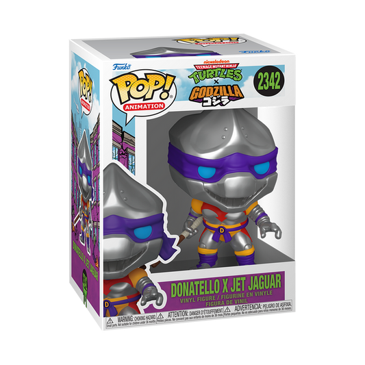 Funko POP Animation: Teenage Mutant Ninja Turtles - Donatello x Jet Jaguar Vinyl Figure