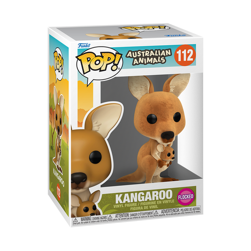 Funko POP! Australian Animals - Kangaroo (Flocked) Vinyl Figure