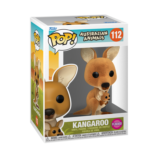 Funko POP! Australian Animals - Kangaroo (Flocked) Vinyl Figure