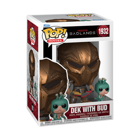 Funko POP! & Buddy Movies: Predator - Dek with Bud Vinyl Figure - Kryptonite Character Store