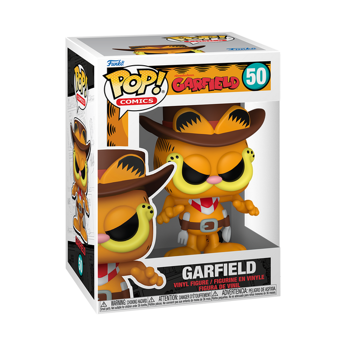 Funko POP! Comics: Nickelodeon - Garfield Cowboy Vinyl Figure