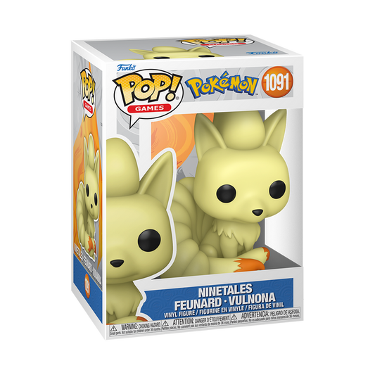Funko POP! Games: Pokemon - Ninetales Vinyl Figure