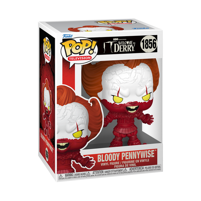 Funko POP! Movies: IT Welcome To Derry - Bloody Pennywise Vinyl Figure