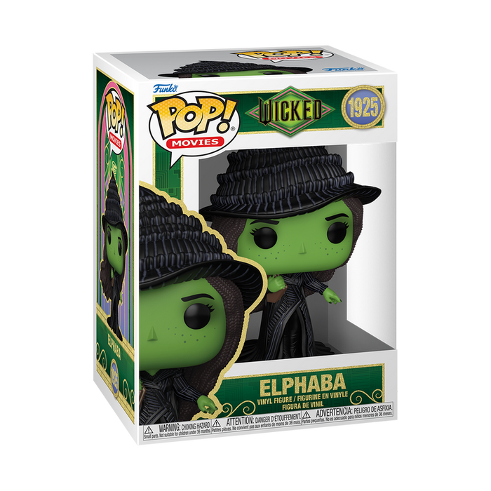 Funko Pop! Movies Wicked - Elphaba with Grimmerie Vinyl Figure - Kryptonite Character Store
