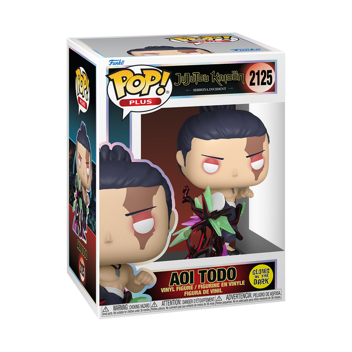 Funko Pop! Plus Animation: Jujutsu Kaisen - Aoi Todo Glow In The Dark Vinyl Figure