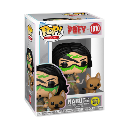 Funko POP! Plus Movies: Predator - Prey Naru with Sarii Glow in the Dark Vinyl Figure