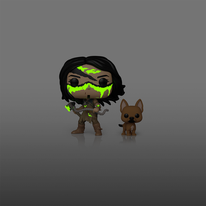 Funko POP! Plus Movies: Predator - Prey Naru with Sarii Glow in the Dark Vinyl Figure