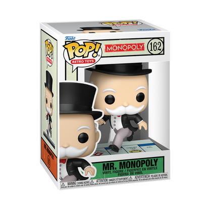 Funko Pop! Retro Toys: Monopoly - Mr. Monopoly (Pass Go) Vinyl Figure