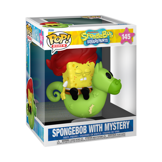 Funko Pop! Rides Deluxe Nickelodeon SpongeBob Squarepants - SpongeBob with Mystery Vinyl Figure