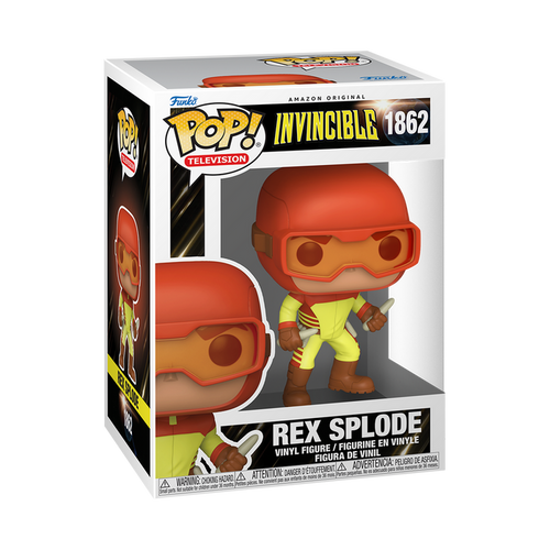 Funko POP! Television: Invincible - Rex Splode Vinyl Figure
