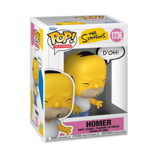 Funko POP! Television: The Simpsons - Homer (D'oh) Vinyl Figure