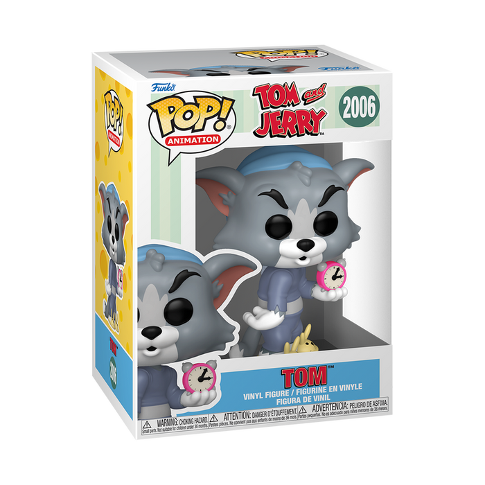 Funko POP! Television: Tom & Jerry - Tom with Clock Vinyl Figure