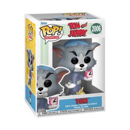 Funko POP! Television: Tom & Jerry - Tom with Clock Vinyl Figure