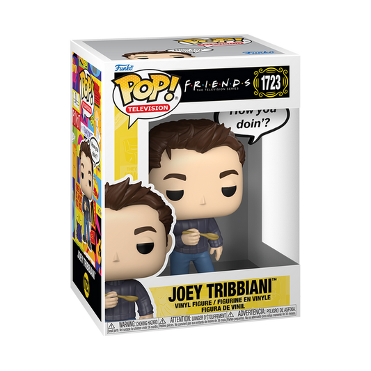Funko POP! TV: Friends - Joey Tribbiani (How You Doin) Vinyl Figure - Kryptonite Character Store
