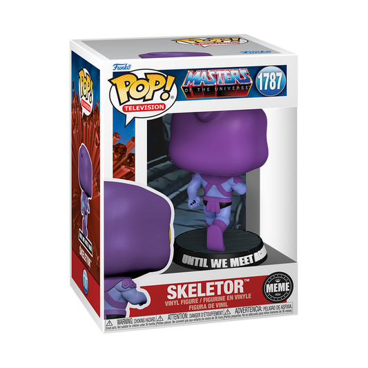 Funko POP! TV: Masters of the Universe - Skeletor Until We Meet Again Meme Vinyl Figure