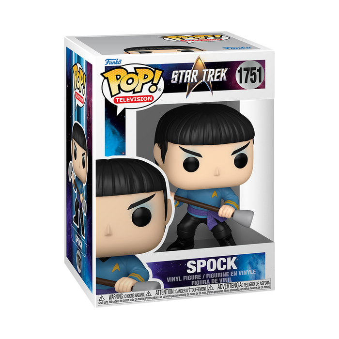 Funko POP! TV: Star Trek - Spock with Vulcan lirpa Vinyl Figure
