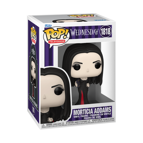 Funko POP! TV: The Addams Family - Morticia Addams with Book of Shadows Vinyl Figure