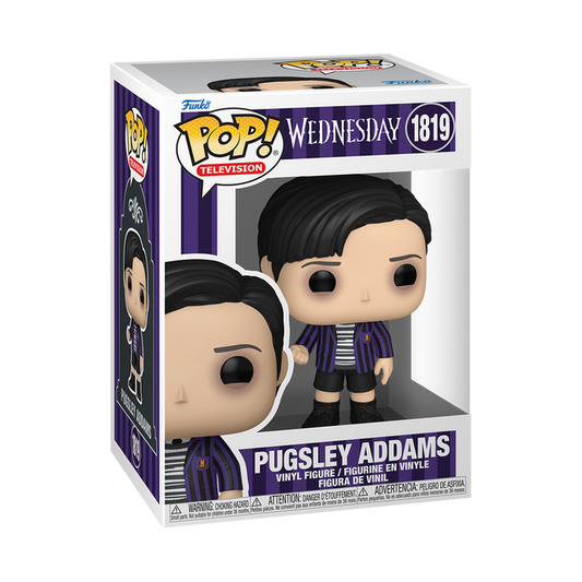 Funko POP! TV: The Addams Family - Pugsley Addams (Nevermore Uniform) Vinyl Figure