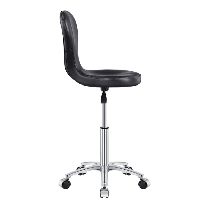 Futuro Salon Stool Black DIR