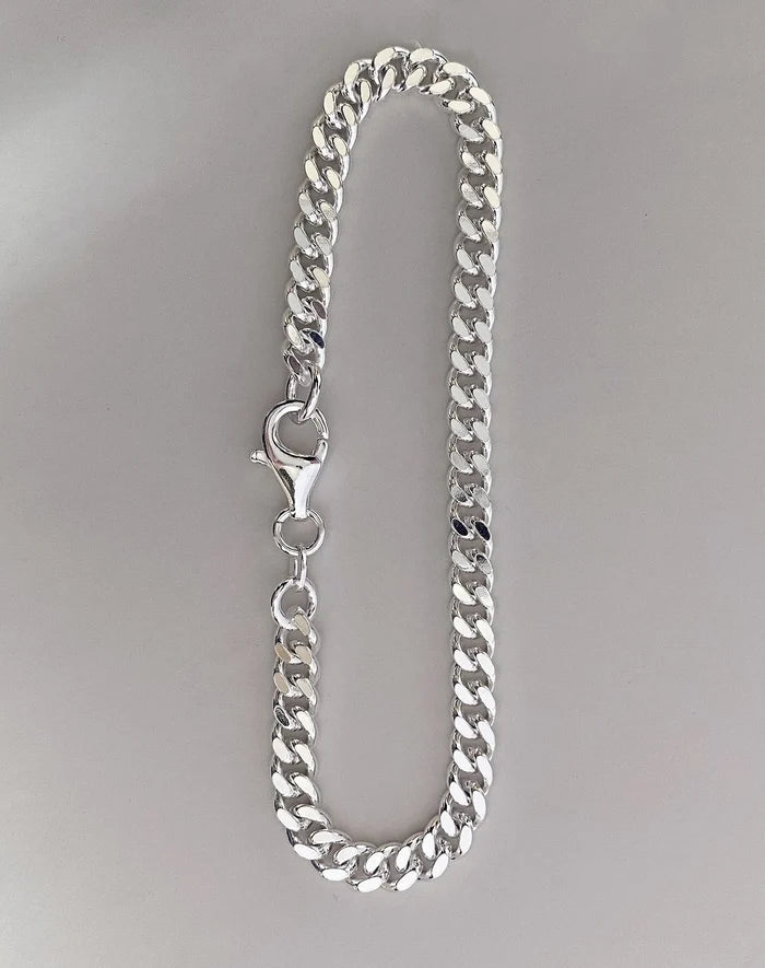 Gåvoset | Herrsmycken armband + halsband Pansarkedja