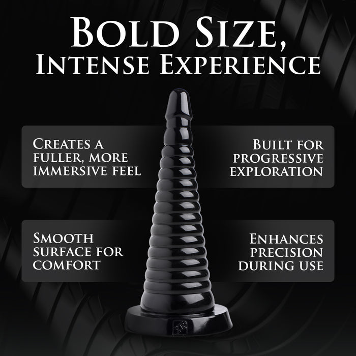 Giant Ribbed Anal Cone