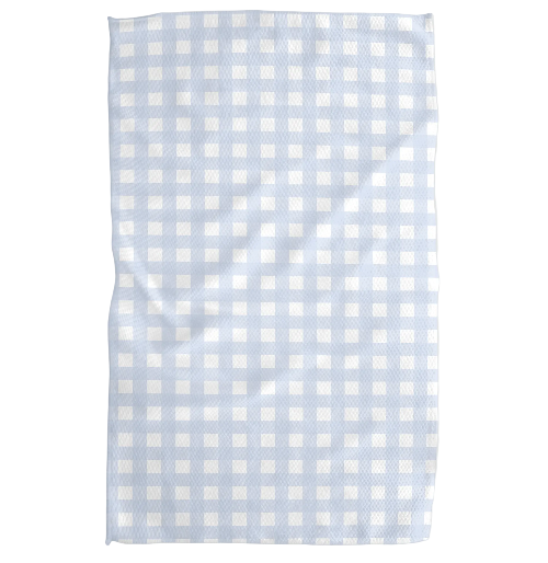 Geometry Gigi - Light Blue Tea Towel