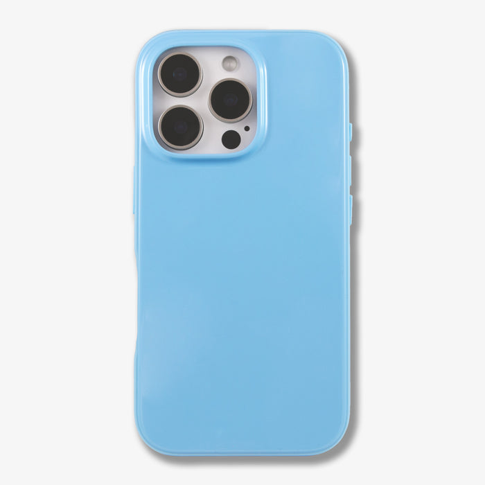 Gloss MagSafe® Compatible iPhone Case - Light Blue