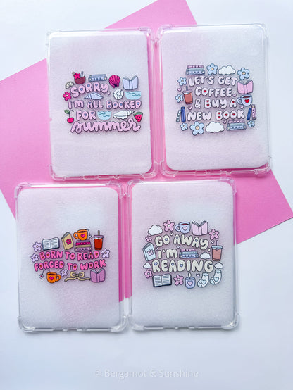 Go Away I'm Reading E Reader Case