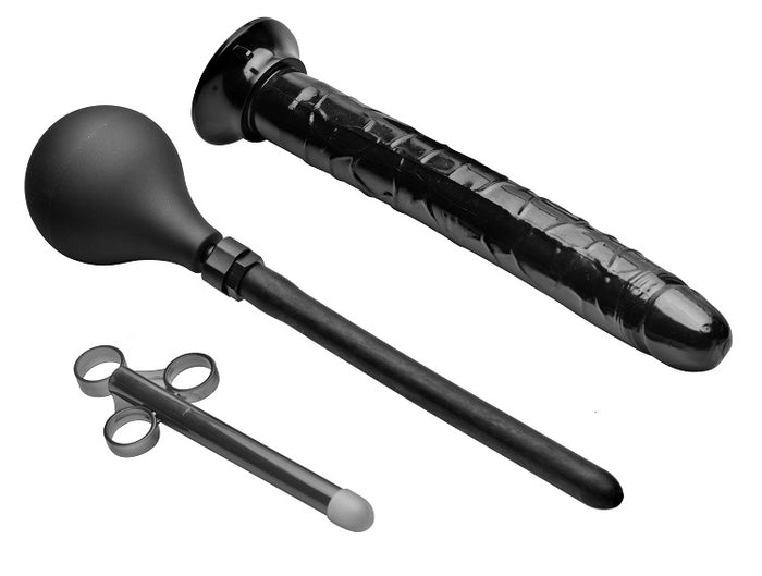 Go Deep Anal Cleansing Kit with Huge Dildo Image 1