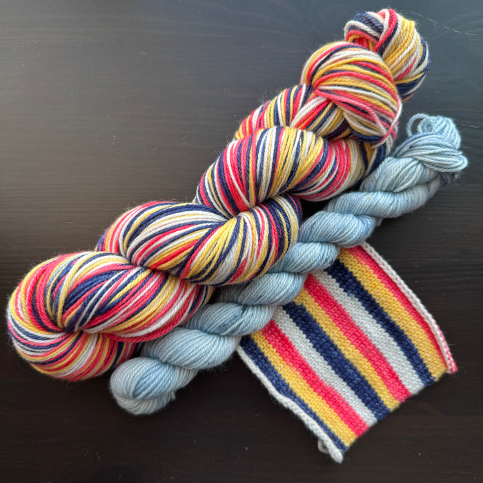 Go, Sports! Sock Set - Self Striping Merino Nylon Sock