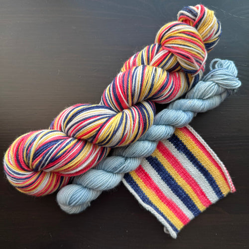 Go, Sports! Sock Set - Self Striping Merino Nylon Sock