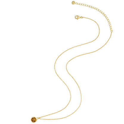 Goldene Kette mit Tigerauge