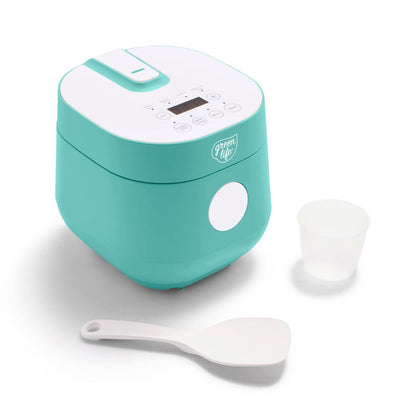 CC009518-001 - Rice Cooker GreenLife 4-Cup Rice & Grains Cooker Turquoise - Product Image 3