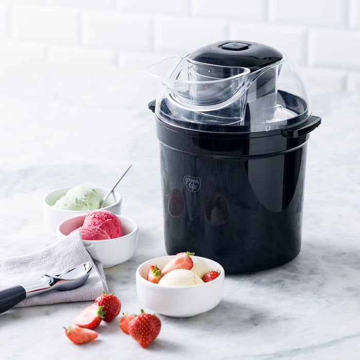 CC009516-001 - Ice Cream Maker GreenLife Ice-cream Maker, Black - Product Image 3