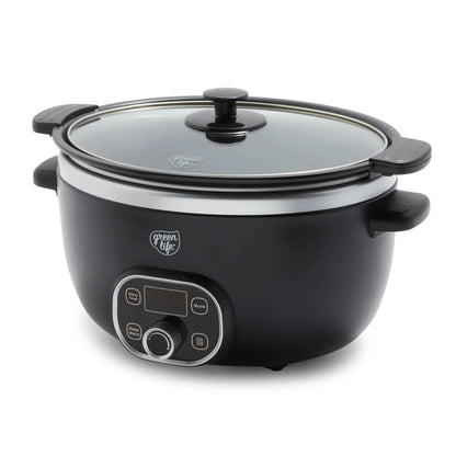 cc009511-001 - Slow Cooker GreenLife Duo Slow Cooker, Black - Product Image 1