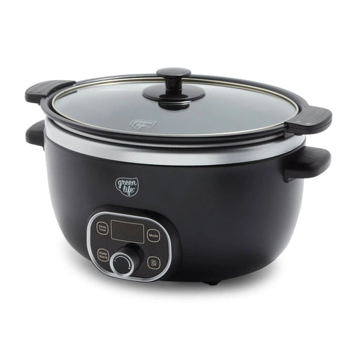cc009511-001 - Slow Cooker GreenLife Duo Slow Cooker, Black - Product Image 1