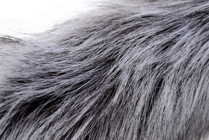 Grey Wolf Tail Anal Plug and Ears Set