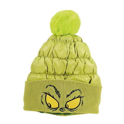 Grinch Puffer Hat