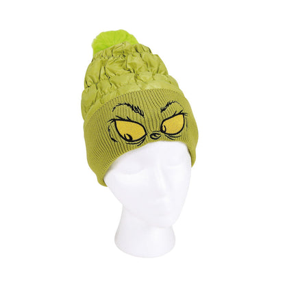 Grinch Puffer Hat