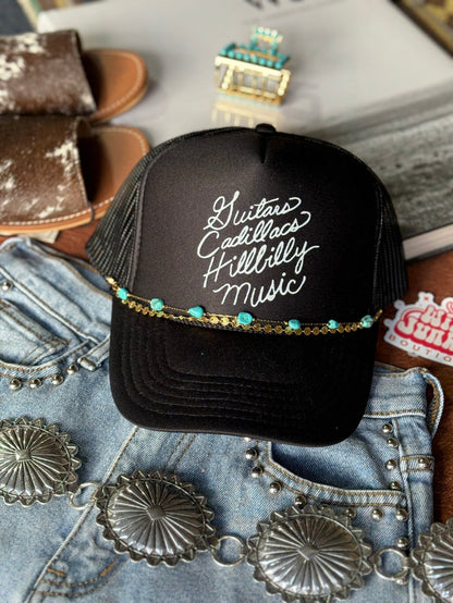 Guitars Cadillas Trucker HatBlack
