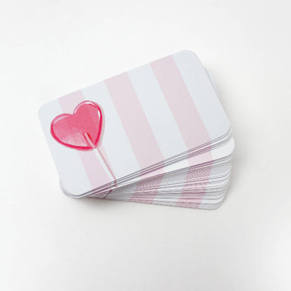 Inklings Paperie Pocket Notes™ - Heart Lollipop